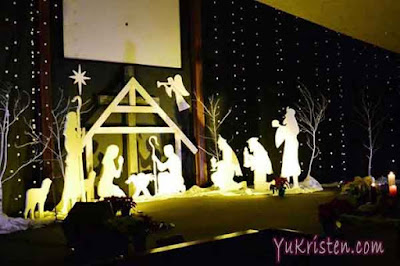 dekorasi natal gereja 1