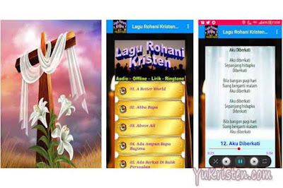 Lagu Rohani Kristen Lirik dan Ringtone Android