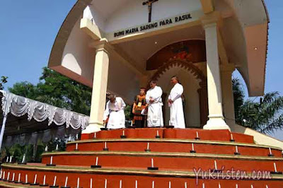 taman doa bumi maria sareng para rasul