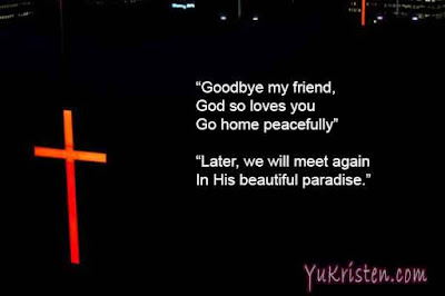 ucapan belasungkawa kristen dalam bahasa inggris